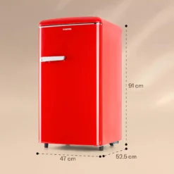 Klarstein Laika 60L Gefrierschrank , 60 Liter , 4-Sterne-Gefrierfach , 3 Schubladen , Temperatur: -18 Bis 0 °C , 5-stufiger Thermostat , 41 DB , Retro-Look 13 Klarstein Laika 60L Gefrierschrank , 60 Liter , 4-Sterne-Gefrierfach , 3 Schubladen , Temperatur: -18 Bis 0 °C , 5-stufiger Thermostat , 41 DB , Retro-Look -Smart Kitchen Store 33576e755c408972cd9d628a8ae015fd