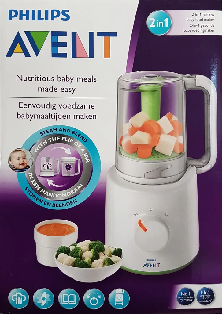 PHILIPS AVENT AVENT 2-in-1 Babynahrungszubereiter 15 PHILIPS AVENT AVENT 2-in-1 Babynahrungszubereiter – Bild 13