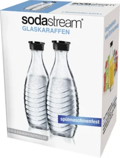 SodaStream Glaskaraffen 0,6 Liter Im 2er-Pack, 764997 26 SodaStream Glaskaraffen 0,6 Liter Im 2er-Pack, 764997 -Smart Kitchen Store 34cb374811046a22c93d1294042341b5