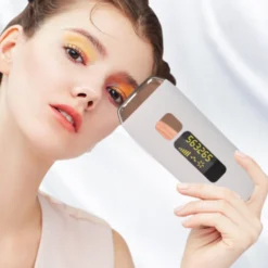 Laser Haarentfernungsgerät Für Frauen Und Männer Permanent Mit Eiskühlfunktion IPL Haarentfernung Zu Hause Upgraded Auf 999.999 Blitze Für Gesicht Achseln Beine Arme Bikini Linie,White -Smart Kitchen Store 350da177106f1d4a6ce1cddedb9491c5