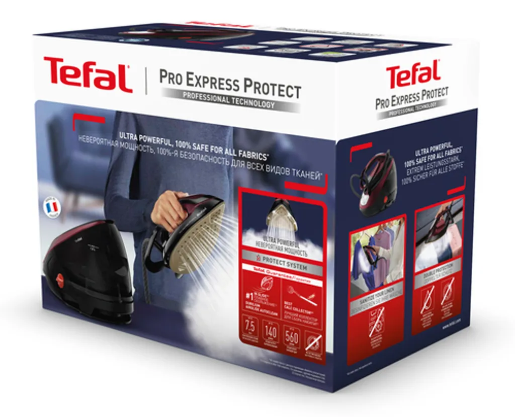 Tefal GV9230 Pro Express Protect Schwarz Dampfbügelstation 8 Tefal GV9230 Pro Express Protect Schwarz Dampfbügelstation – Bild 6