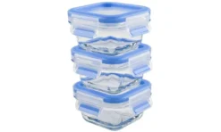 Emsa Frischhaltedose CLIP & CLOSE Glas 0,18 Liter 3er Set -Smart Kitchen Store 368481a590b5670c05d23e3fe338263b