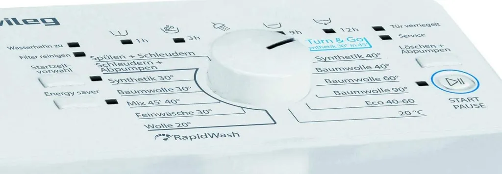 Privileg PWT L60300 DE/N Toplader Waschmaschine / 6 Kg / 1000 UpM/Turn&Go/Rapid Wash/Extra Waschen/Startzeitvorwahl/Wolle-Programm/Energy Saver/Mehrfachwasserschutz+, Weiß 9 Privileg PWT L60300 DE/N Toplader Waschmaschine / 6 Kg / 1000 UpM/Turn&Go/Rapid Wash/Extra Waschen/Startzeitvorwahl/Wolle-Programm/Energy Saver/Mehrfachwasserschutz+, Weiß – Bild 7