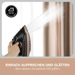 MAXXMEE Dampfbügeleisen - Mit Tropfstopp-, Antikalk- Und Selbstreinigungsfunktion Dampfbügeleisen Bügeleisen Kabellos Antikalk Selbstreinigung Tropfstop Keramik 20 MAXXMEE Dampfbügeleisen - Mit Tropfstopp-, Antikalk- Und Selbstreinigungsfunktion Dampfbügeleisen Bügeleisen Kabellos Antikalk Selbstreinigung Tropfstop Keramik -Smart Kitchen Store 389500859a5ce339c9d988486479b359