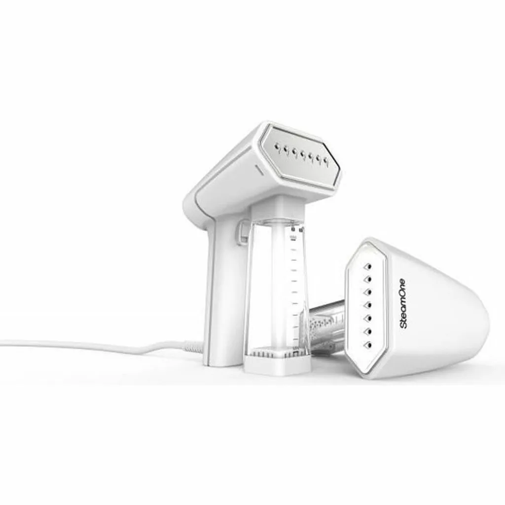 STEAMONE SN20GW - Weißer Tragbarer Dampfgarer - 1600 W - 25 G Pro Minute - Fertig In 45 Scd - 140 Ml 3 STEAMONE SN20GW - Weißer Tragbarer Dampfgarer - 1600 W - 25 G Pro Minute - Fertig In 45 Scd - 140 Ml