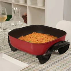 Starlyf®Digital Cooker - XXL Elektrische Bratpfanne Mit Digitalem Thermostat Und Temperaturanzeige, 1600 Watt, 5,5 Liter Fassungsvermögen, Partypfanne - Aus Der TV Werbung -Smart Kitchen Store 3917e57de95203f6ad5b8b04c03ebc28