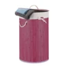 Relaxdays 1 X Wäschekorb Bambus Rund Violett -Smart Kitchen Store 3963f33ee07b6c1e51a7ef080cdae94c