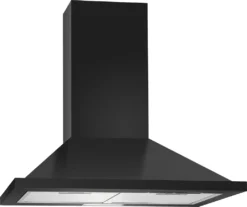 Bomann DU 7608 Dunstabzugshaube 60 Cm Breit, Leise Abzugshaube Aus Edelstahl, Abluft-Betrieb, Umluft Möglich, Dunstabzug: 339 M³/h, Inkl. 2 Filter, Mit LED-Beleuchtung