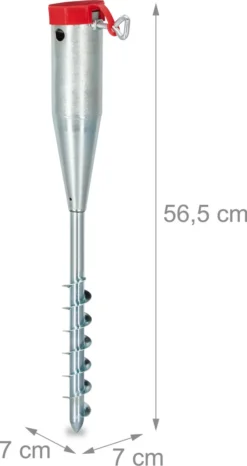 Relaxdays Bodenhülse Sonnenschirm 25 - 55 Mm -Smart Kitchen Store 397e5022534c018b73a32448129f16bc