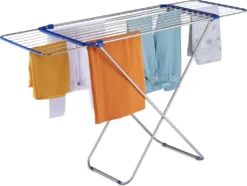 Relaxdays Ausziehbarer Wäscheständer Aus Edelstahl