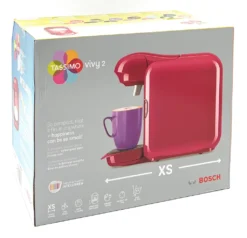 Bosch Tassimo Vivy2 Kapselmaschine TAS1401, Kompaktes Design, Vollautomatisch, Geeignet Für Alle Tassen - Pink 31 Bosch Tassimo Vivy2 Kapselmaschine TAS1401, Kompaktes Design, Vollautomatisch, Geeignet Für Alle Tassen - Pink -Smart Kitchen Store 3d3aa2855ae544c5644d3f4c1bbeb5a4