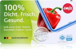 Emsa Clip & Close Frischhaltedosen 3er-Set á 0,55 L, Blau -Smart Kitchen Store 3d4fef3c17d3273bbdd5175ed66d1591