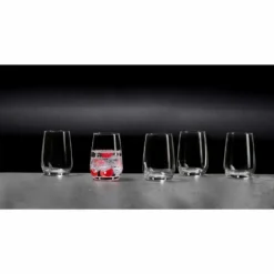 Ritzenhoff & Breker Wasserglas Flamenco 6er Set, Trinkbecher, Glas, Klar, 450 Ml, 814514 8 Ritzenhoff & Breker Wasserglas Flamenco 6er Set, Trinkbecher, Glas, Klar, 450 Ml, 814514 -Smart Kitchen Store 3dec8a02cf1c98acc7ba7fc9955c5c49