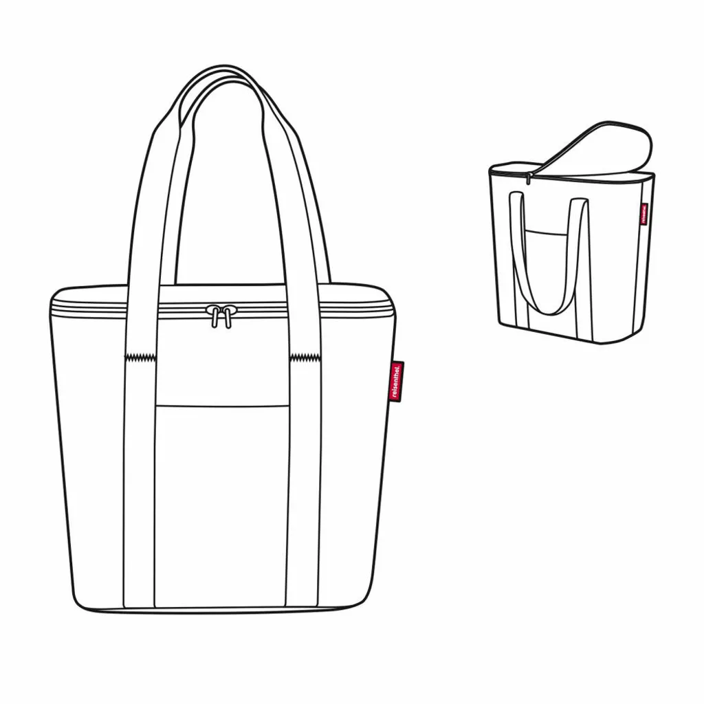 Reisenthel Coolerbag Kühltasche Einkaufstasche Thermo Tasche Shopper, Farbe:Twist Blue 7 Reisenthel Coolerbag Kühltasche Einkaufstasche Thermo Tasche Shopper, Farbe:Twist Blue – Bild 5