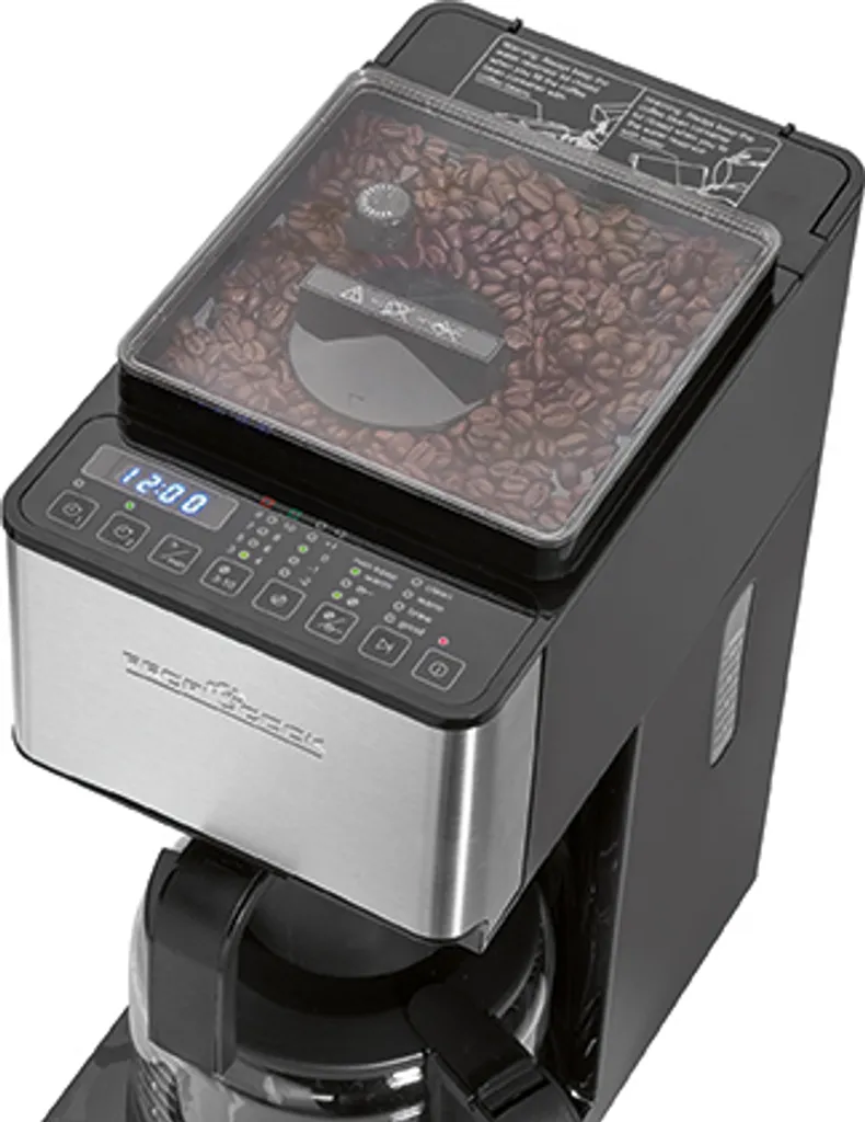 ProfiCook Kaffeeautomat Mit Mahlwerk PC-KA 1138 Edelstahl/schwarz Für 8-10 Tassen 5 ProfiCook Kaffeeautomat Mit Mahlwerk PC-KA 1138 Edelstahl/schwarz Für 8-10 Tassen – Bild 3