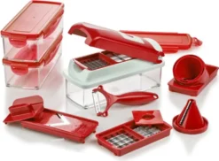 Genius Nicer Dicer Smart Julietti (16 Teile) Gemüseschneider Spiralschneider Julienneschneider; A33936