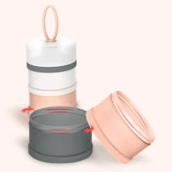 4 Schichten Tragbarer Milchpulverbehälter, Kann Gestapelt Werden, Babynahrungsbehälter Für Pulver 480 Ml -Smart Kitchen Store 3fba1ce528b31d7e76f467df75066e34