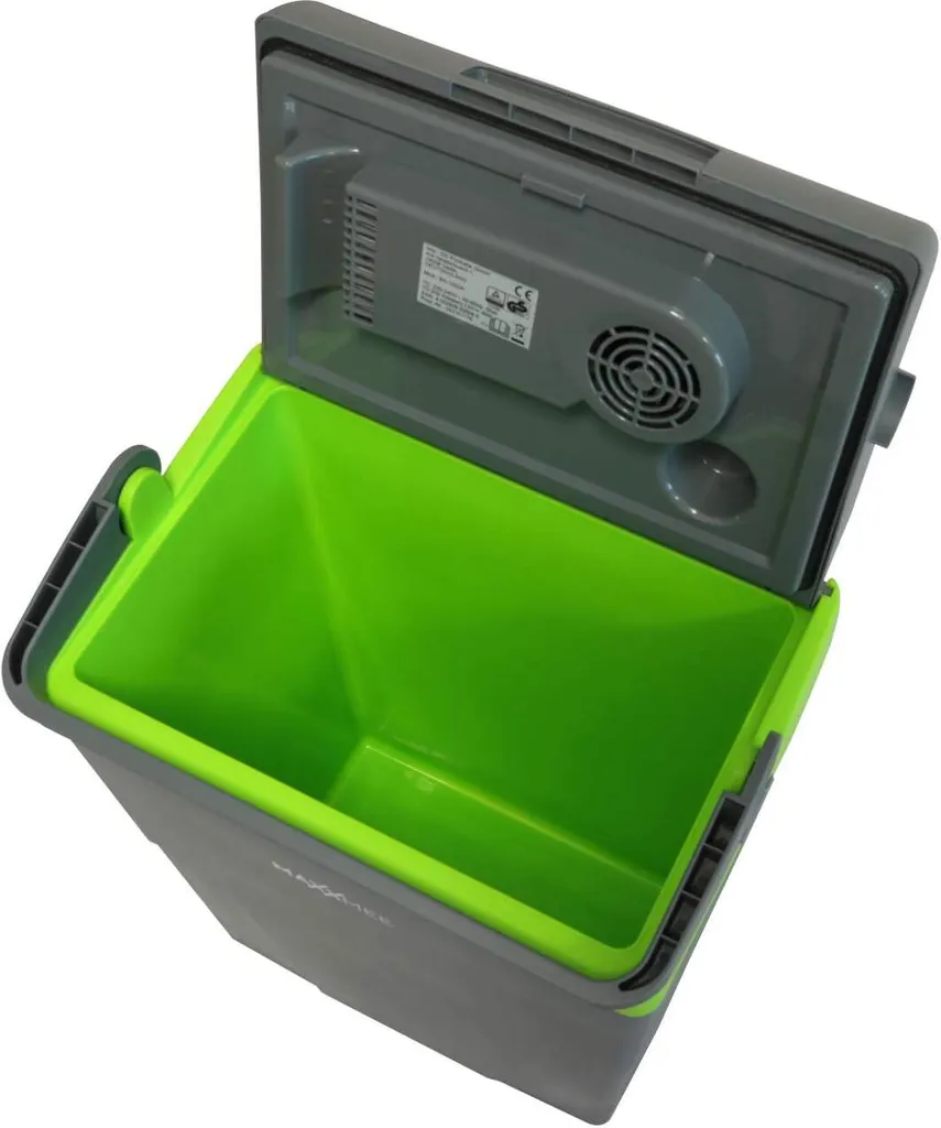 MAXXMEE Kühlbox - Wahlweise Via Netzkabel Oder KFZ-Anschluss - 22l Volumen - Grau/limegreen Kühlbox Camping Kühlschrank 22L Auto 12V 230V Thermobox Elektrisch Picknick Grau 11 MAXXMEE Kühlbox - Wahlweise Via Netzkabel Oder KFZ-Anschluss - 22l Volumen - Grau/limegreen Kühlbox Camping Kühlschrank 22L Auto 12V 230V Thermobox Elektrisch Picknick Grau – Bild 9
