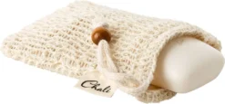 5x Seifensäckchen Gehäkelt Sisal Natur Seifen Beutel Netz Restebeutel Chali® -Smart Kitchen Store 41251ba464a21fac44ccc38091c6bbb0