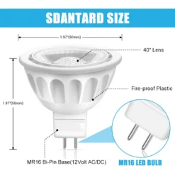 4 Stück 5W LED MR16 COB Glühbirne Leuchtmittel Lampe Warmweiß -Smart Kitchen Store 4207d5f3b94a79f393e42e0d5611f061
