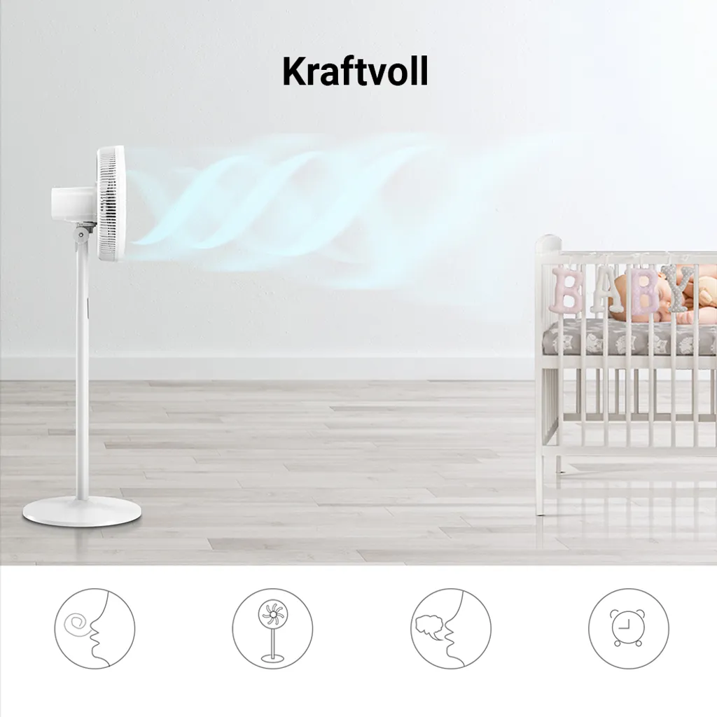 Midea S8 Lüften Und Heizen - Weiß 6 Midea S8 Lüften Und Heizen - Weiß – Bild 4