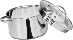 Krüger Kochtopf Aus Rostfreiem Edelstahl Fassung 1500ml 16cm 11 Krüger Kochtopf Aus Rostfreiem Edelstahl Fassung 1500ml 16cm -Smart Kitchen Store 444aca16ed0ec7f8a8f3b896cbc018bc