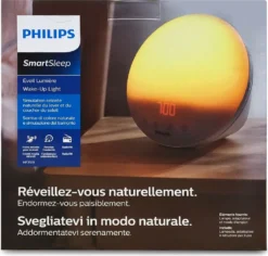 Philips HF3519/01 Wake-up Light (Sonnenaufgangfunktion, Digitales Fm Radio, Tageslichtwecker) Weiß -Smart Kitchen Store 463c8c2e759bc03cd5062777fe987655