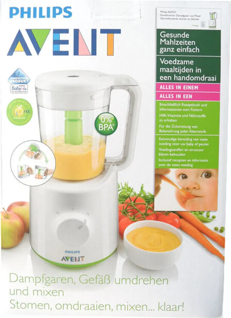 PHILIPS AVENT AVENT 2-in-1 Babynahrungszubereiter 16 PHILIPS AVENT AVENT 2-in-1 Babynahrungszubereiter – Bild 14