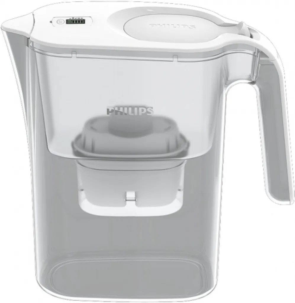 PHILIPS AQUA Wasserfilterkaraffe Mayflower 1,9 L, Weiß 4 PHILIPS AQUA Wasserfilterkaraffe Mayflower 1,9 L, Weiß – Bild 2