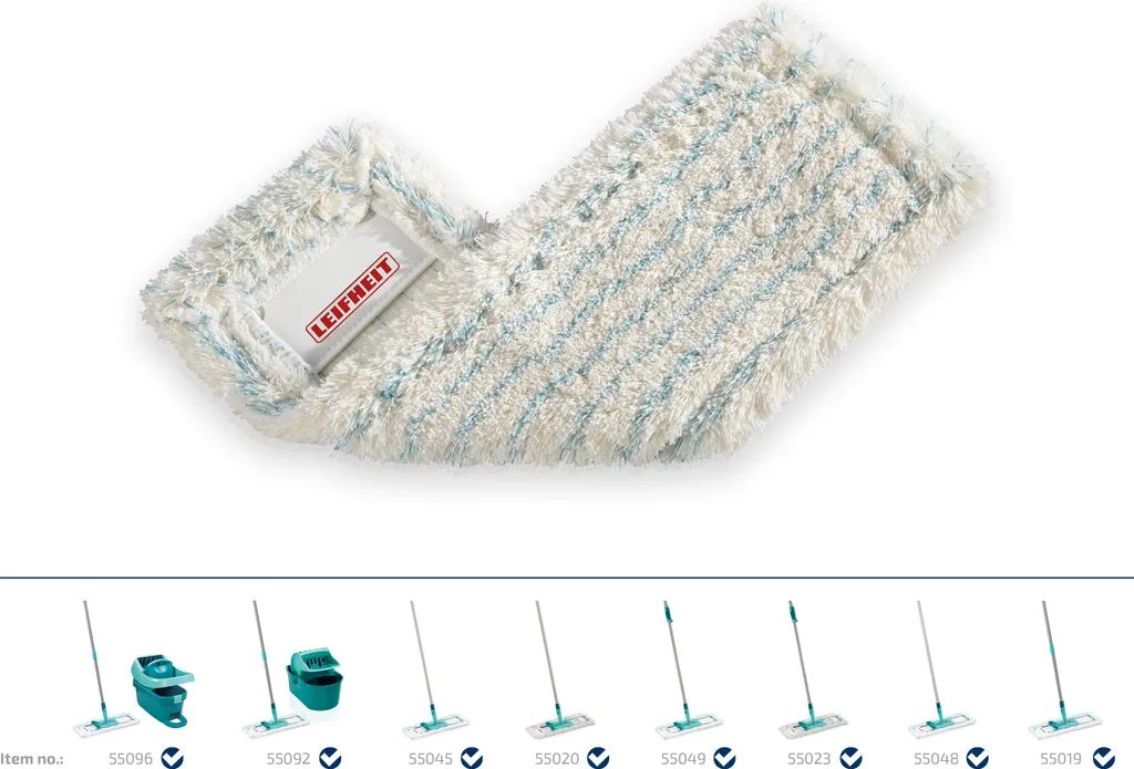 Leifheit Wischbezug Profi XL Baumwolle Plus 4 Leifheit Wischbezug Profi XL Baumwolle Plus – Bild 2