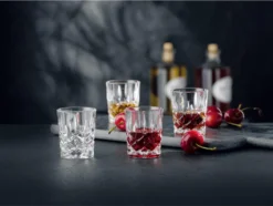 Nachtmann 100694 Noblesse Stamper Kristallglas, 55 Ml, H: 6,1 Cm, ø 5 Cm, Klar (4er Pack) -Smart Kitchen Store 48653ee2800a1e7ea7bf5477a61b1940