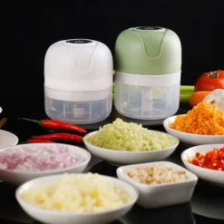 100ml Elektrische KnoblauchpresseEdelstahl Knoblauch-Artefakt, Knoblauchschneider, Knoblauchpresse Grün -Smart Kitchen Store 48943a14664f9bc908f2bc84ef9c7e1c