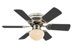 GLOBO Deckenventilator Mit LED Beleuchtung Leuchte Luftkühler 0307WLED