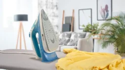 Braun FI 3144 BL, Trocken- & Dampfbügeleisen, Keramik-Bügelsohle, 2 M, 170 G/min, Blau, 45 G/min 11 Braun FI 3144 BL, Trocken- & Dampfbügeleisen, Keramik-Bügelsohle, 2 M, 170 G/min, Blau, 45 G/min -Smart Kitchen Store 4a8df4046ccb3695aae9fe8d8edb3220