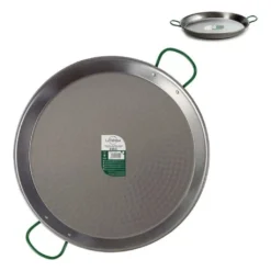 La Dehesa Paellapfanne 70 Cm StahlBienenwachs Silber -Smart Kitchen Store 4adb68157f1e64b99c53ecfbe4565159