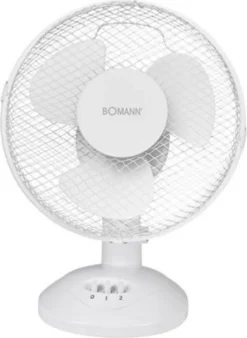 Bomann Tischventilator VL 1138 CB 30cm 40W Weiß 25 Bomann Tischventilator VL 1138 CB 30cm 40W Weiß -Smart Kitchen Store 4b892195947392eb112056009606a467