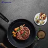 AMERCOOK Rockstone Bratpfanne 20 Cm - Universal-Pfanne Mit Aluminiumkern Bratpfanne - Für Alle Herdarten Zum Braten, Kochen Und Schmoren Induktionsgeeignet Bratpfanne Antihaft-beschichtet -Smart Kitchen Store 4bda6e23363186d61089d60ebb8b5645