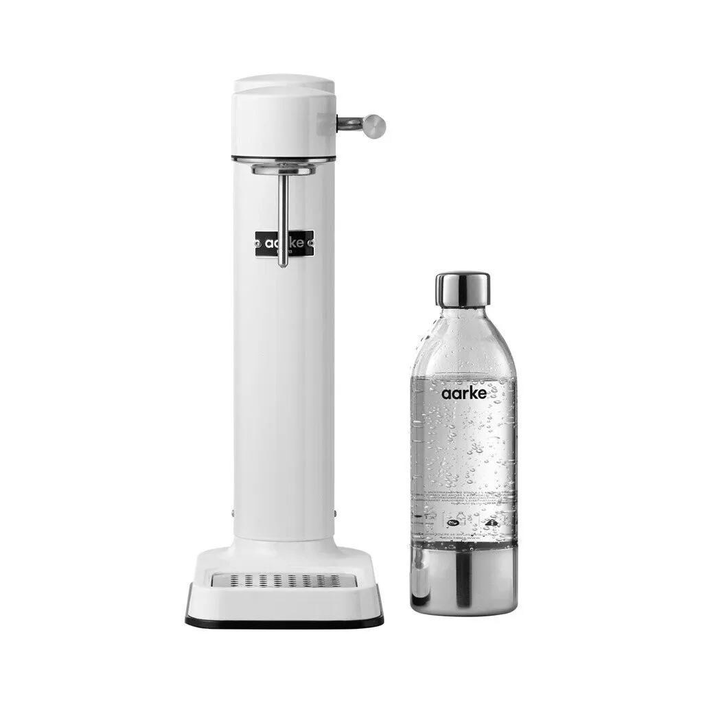 Aarke Carbonator 3 Weiß Bundle PET + 2 X Flavours Wassersprudler 4 Aarke Carbonator 3 Weiß Bundle PET + 2 X Flavours Wassersprudler – Bild 2