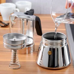 GRÄWE Espressokocher Mit Glaskanne, 6 Tassen -Smart Kitchen Store 4cede2b5c3da4e726f183d926c0d69ef 1