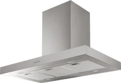 PKM Dunstabzugshaube Inselhaube Edelstahl Deckenhaube 8099IS Z 90 Cm EEK: A