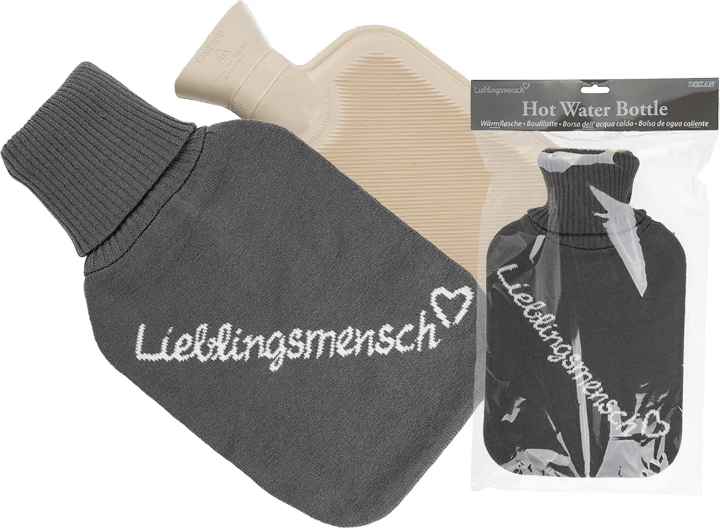Out Of The Blue Wärmflasche Lieblingsmensch Strickbezug 2 Liter Bettflasche Wärmekissen 11 Out Of The Blue Wärmflasche Lieblingsmensch Strickbezug 2 Liter Bettflasche Wärmekissen – Bild 9