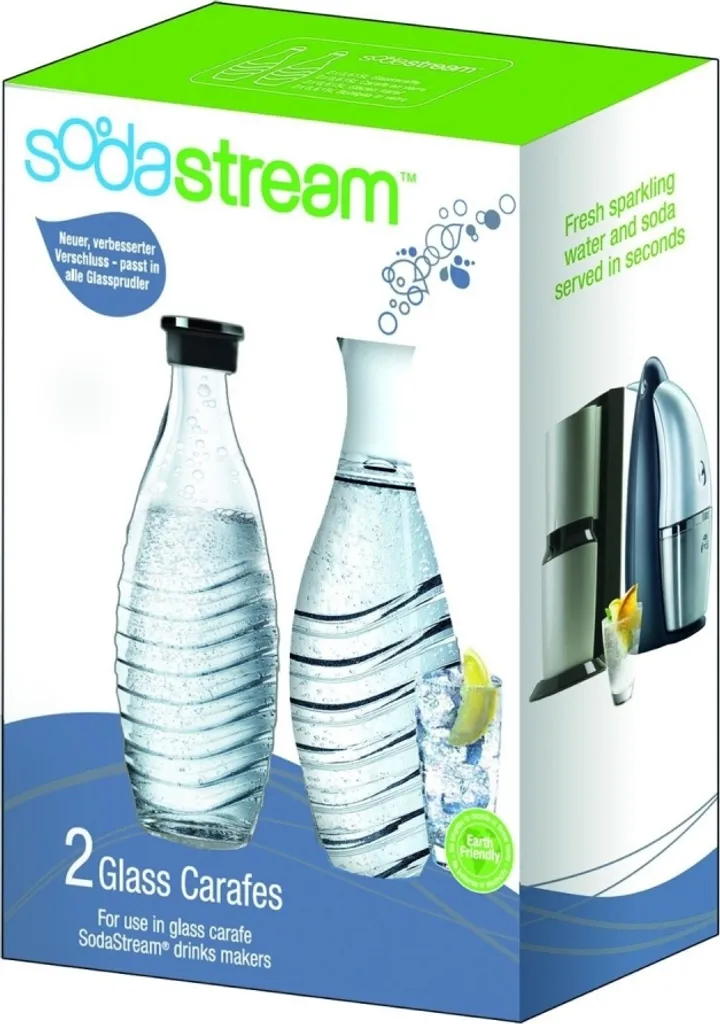 SodaStream Glaskaraffen 0,6 Liter Im 2er-Pack, 764997 12 SodaStream Glaskaraffen 0,6 Liter Im 2er-Pack, 764997 – Bild 10