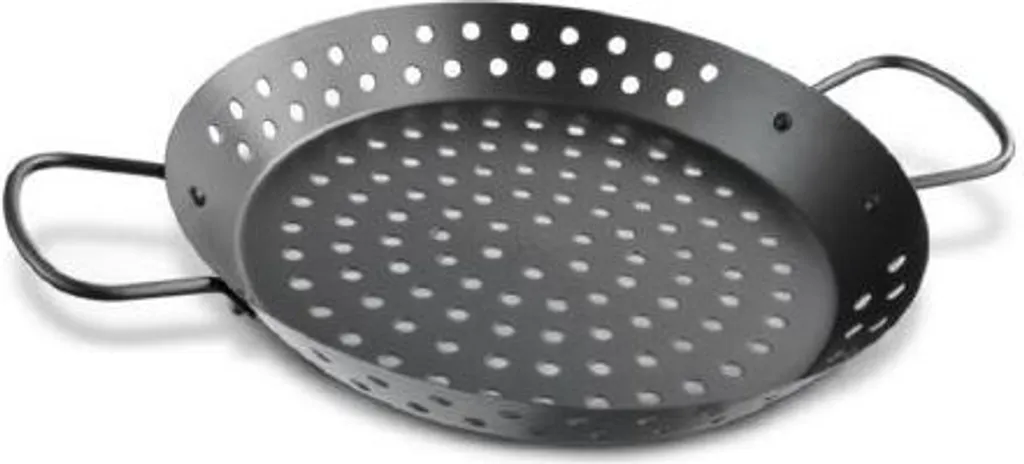 Jamie Oliver Grillpfanne - Antihaft - Mit Griffen - Spülmaschinenfest - Ø 30cm - Kohlenstoffstahl 3 Jamie Oliver Grillpfanne - Antihaft - Mit Griffen - Spülmaschinenfest - Ø 30cm - Kohlenstoffstahl