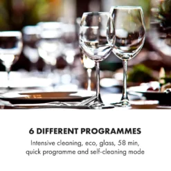 Klarstein Oceana Mini-Tischgeschirrspüler , 125 KWh/Jahr , 2 Maßgedecke , Freistehend , Installationsfrei , 360° Wäsche , 6 Programme , Touch Control , Wasserverbrauch: 6 Liter , 58 DB , Spülmaschine , Geschirrspülmaschine , Weiß 13 Klarstein Oceana Mini-Tischgeschirrspüler , 125 KWh/Jahr , 2 Maßgedecke , Freistehend , Installationsfrei , 360° Wäsche , 6 Programme , Touch Control , Wasserverbrauch: 6 Liter , 58 DB , Spülmaschine , Geschirrspülmaschine , Weiß -Smart Kitchen Store 4ea83540880faa530cbf6413dc929bb9