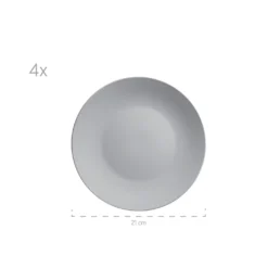 Mäser 931914 Kombiservice Pastell Selection Für 4 Personen, Steinzeug, Grau (1 Set, 16-teilig) 13 Mäser 931914 Kombiservice Pastell Selection Für 4 Personen, Steinzeug, Grau (1 Set, 16-teilig) -Smart Kitchen Store 4efb084554bd3cb06b8c5d5b914ffe3c