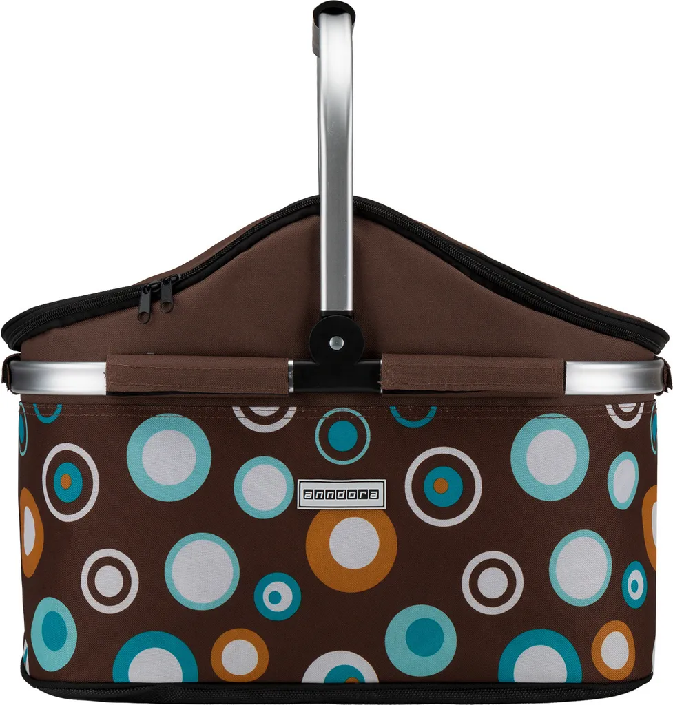 Kühlkorb 25 Liter Braun Hellblau - Dunkelbraun 6 Kühlkorb 25 Liter Braun Hellblau - Dunkelbraun – Bild 4