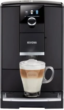 NIVONA - NICR 790 - Mattschwarz/Chrome - Kaffeevollautomat + 1 Kg Kaffee GRATIS!