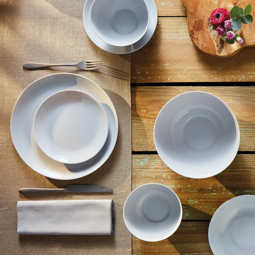 Tafelservice Geschirr Set Kombiservice Für 6 Personen Diwali Granit 18 Tlg. LUMINARC 9 Tafelservice Geschirr Set Kombiservice Für 6 Personen Diwali Granit 18 Tlg. LUMINARC – Bild 7