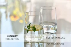 KROSNO Infinity Gläser Für Wasser, Getränke Und Säfte, 6er-Set, 490 Ml -Smart Kitchen Store 531f5ea0daadaeaf615b84de54db75d1