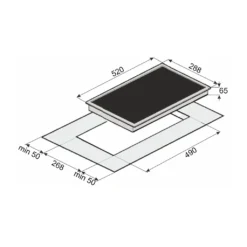 EKC 301-3 Duo-Glaskeramik Kochfeld | Touch Control | Rahmenlos -Smart Kitchen Store 5380f3a8c84cf992c4f1c7669f7bed78